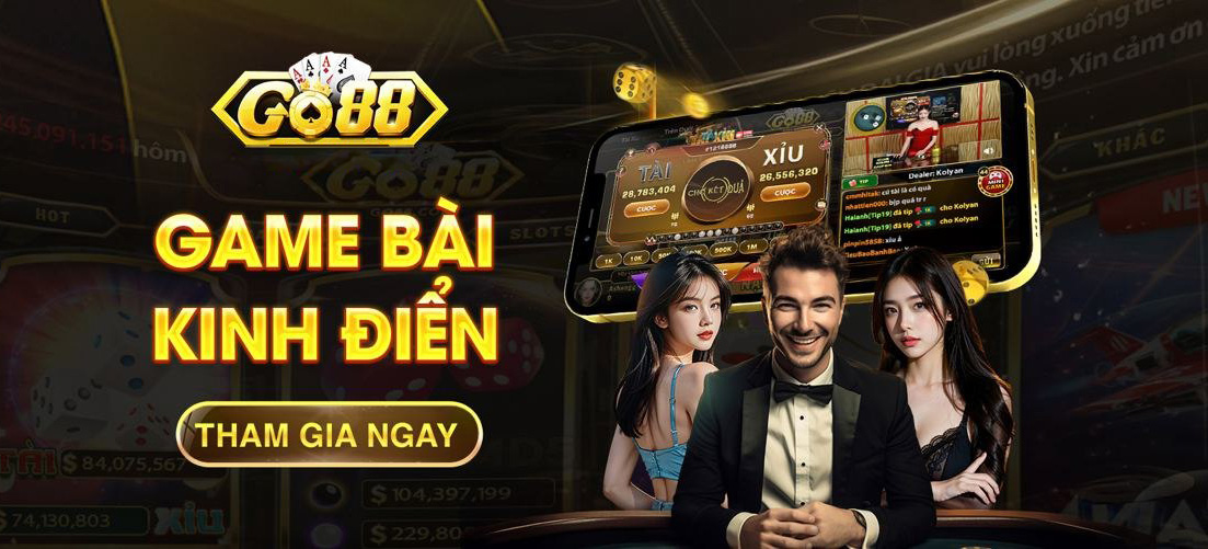 Go88 Casino - Đẳng Cấp Game Bài - Cơ Hội Trúng Lớn!